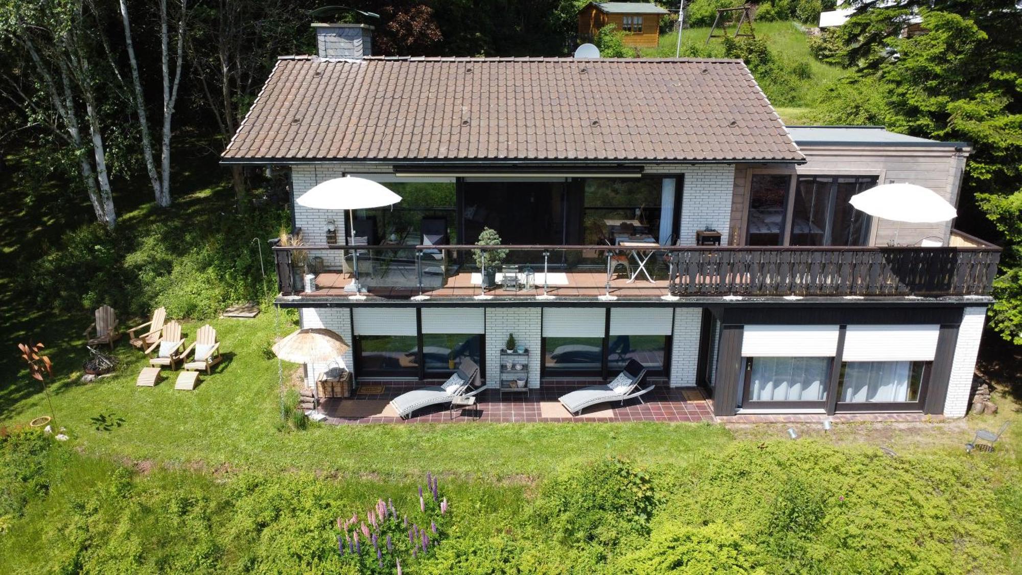 Ferienhaus Auszeyt Fuer Vier Waldeck  Exterior foto